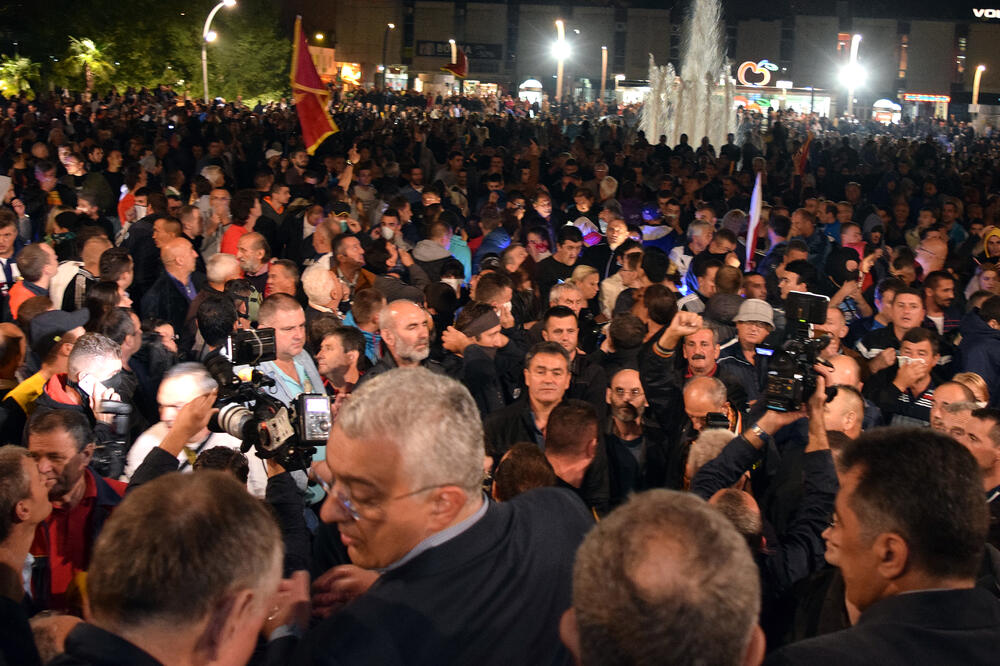 protesti DF, Foto: Boris Pejović