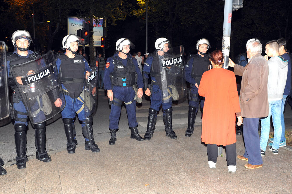 protesti CG, Foto: Zoran Đurić