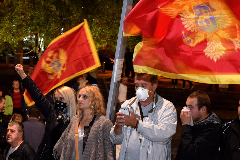 DF protesti, Foto: Boris Pejović