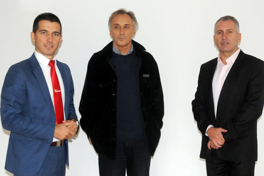 Aleksa Bečić, Miodrag Lekić, Žarko Rakčević, Foto: Luka Zeković