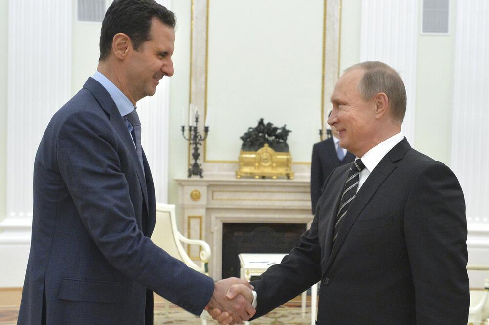 Asad i Putin, Foto: Reuters