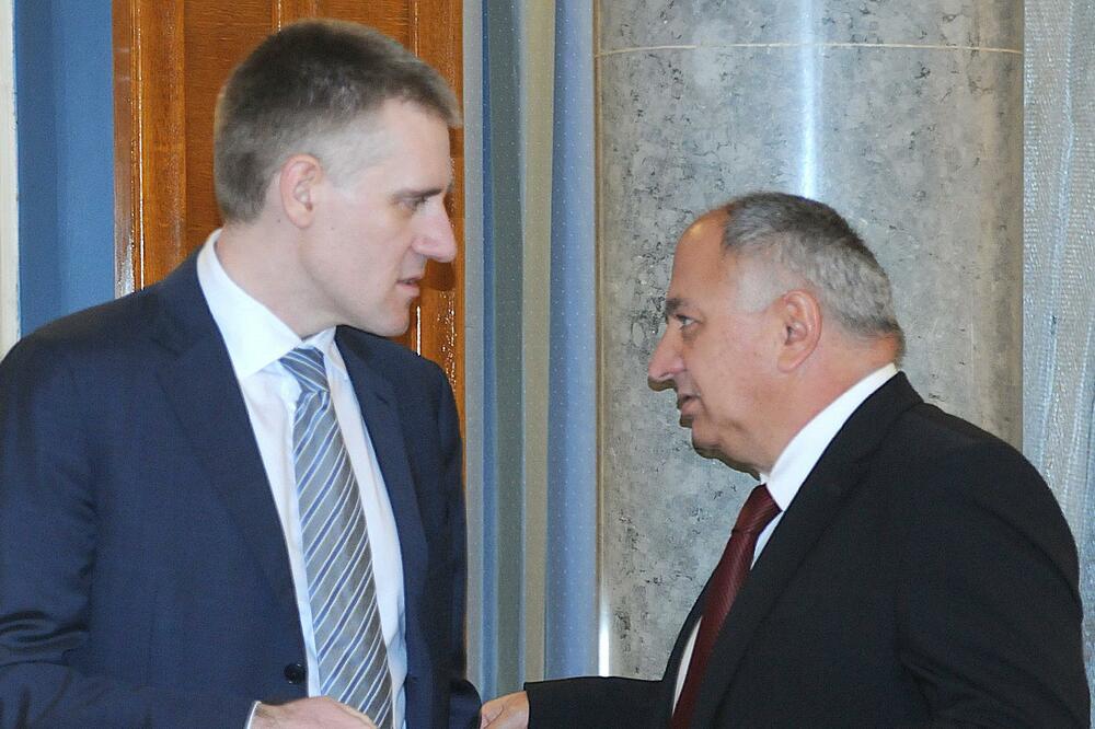 Igor Lukšić, Vujica Lazović, Foto: Zoran Đurić