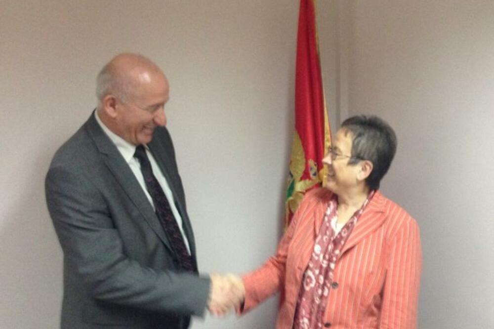 Milivoje Katnić, Gudrun Elizabet Štajnaker, Foto: Tuzilastvocg.me