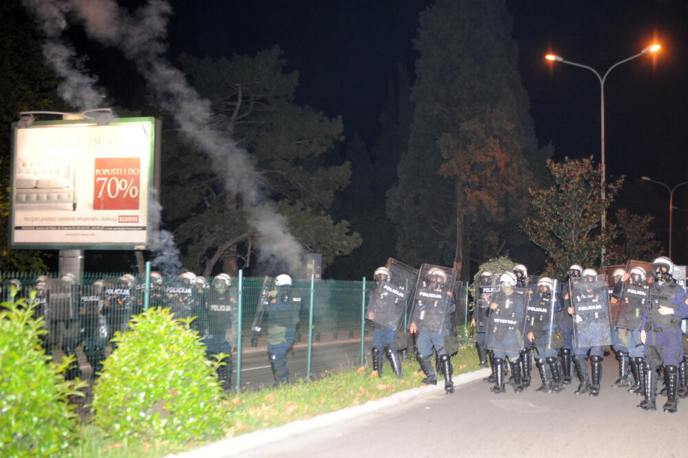 DF protesti, Foto: Savo Prelević