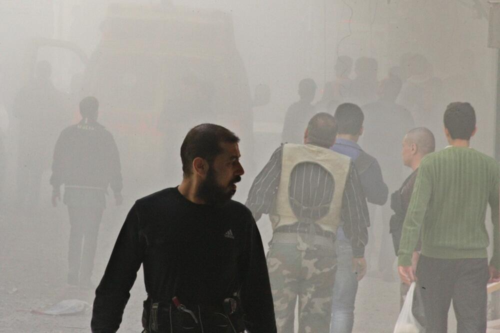 Sirija, Alepo, bombardovanje, Foto: Reuters