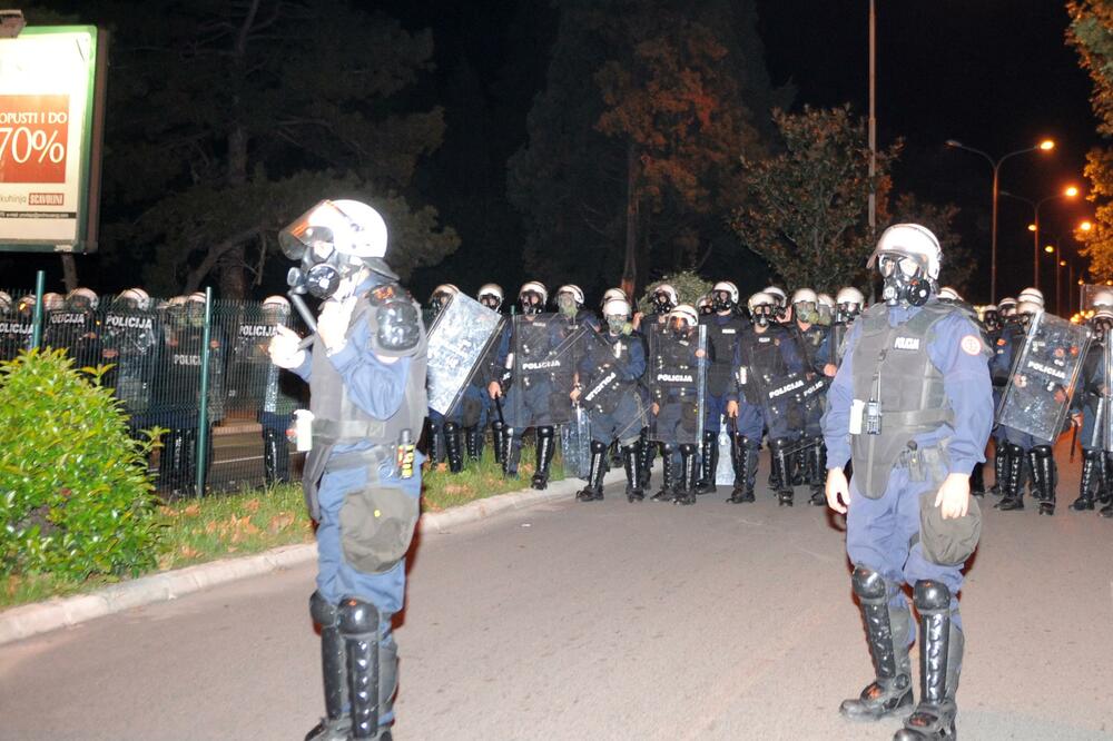 protest DF 18.10, Foto: Savo Prelević