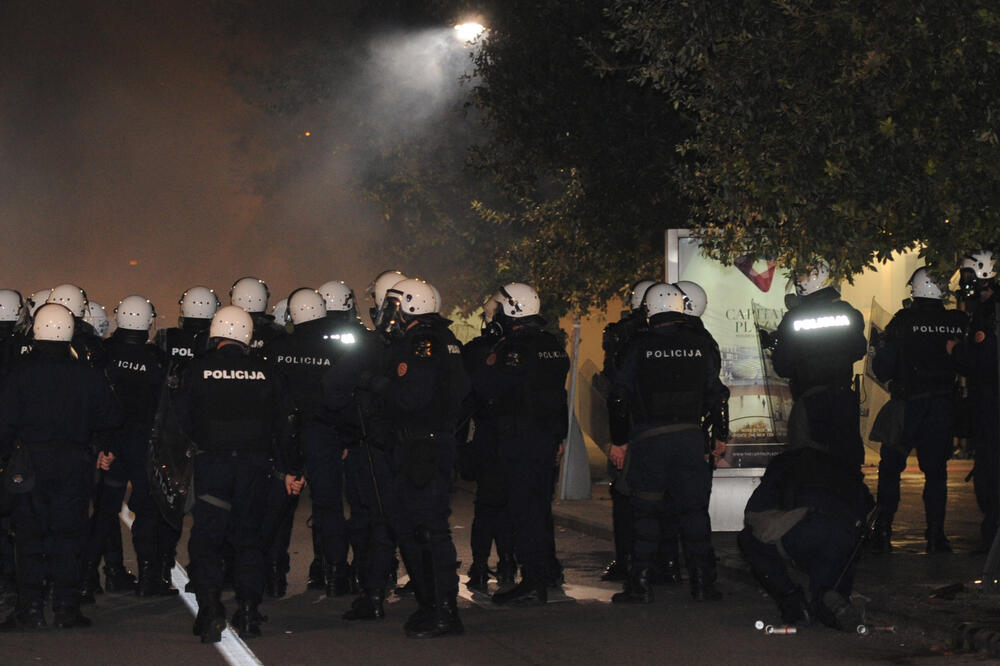 Podgorica protesti, Foto: Savo Prelević