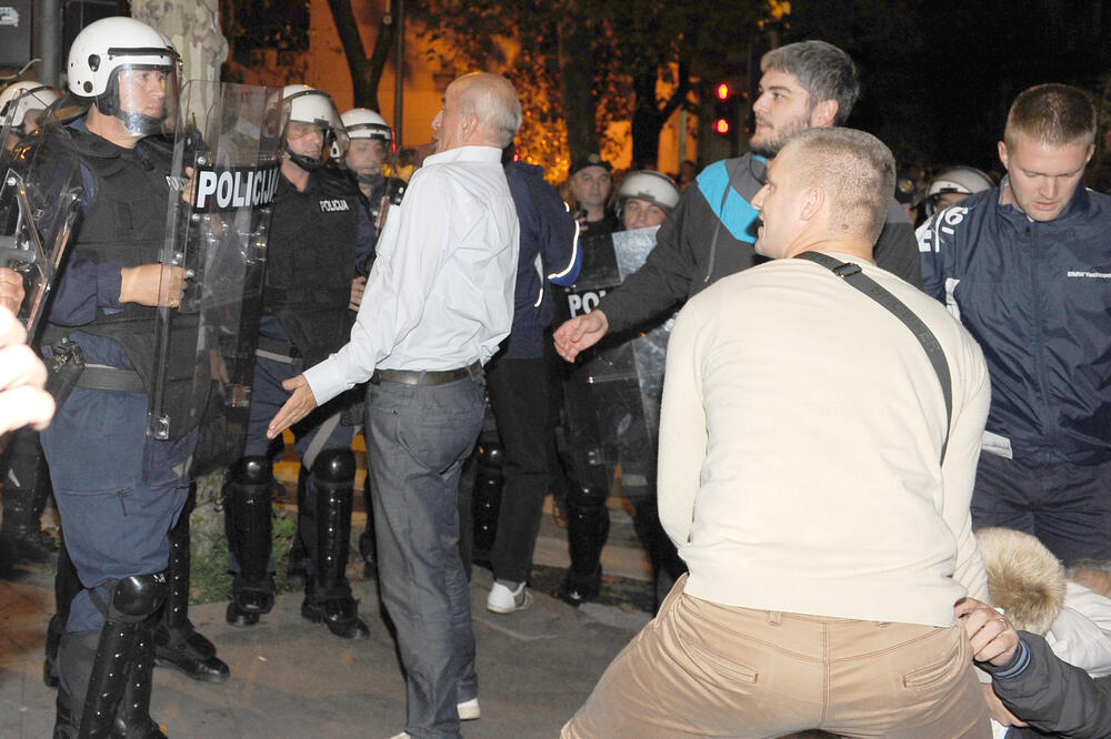 protesti CG, Foto: Zoran Đurić