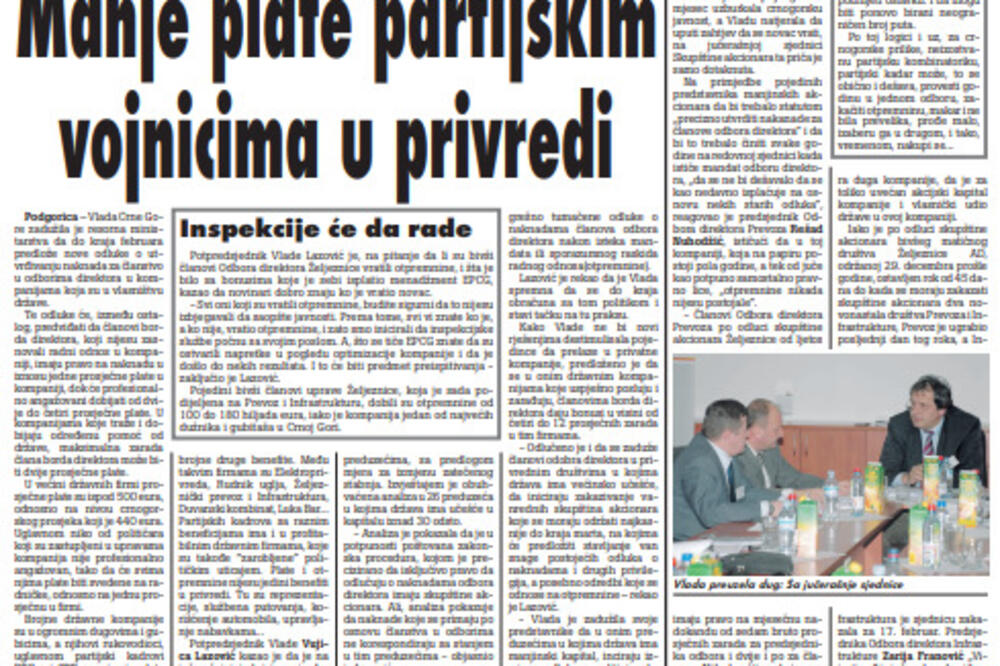 Vijesti, Foto: Vijesti