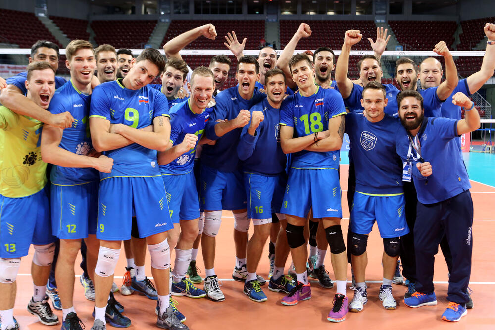 Odbojkaši Slovenije, Foto: Cev.lu