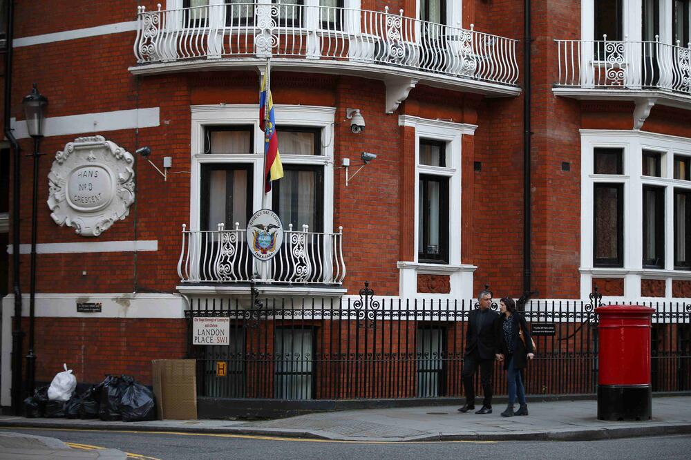 Ekvador ambasada London, Foto: Reuters