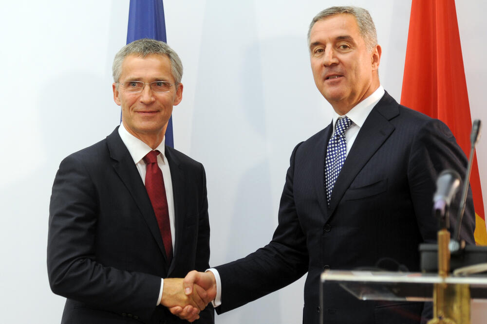 Jens Stoltenberg, Milo Đukanović, Foto: Savo Prelević