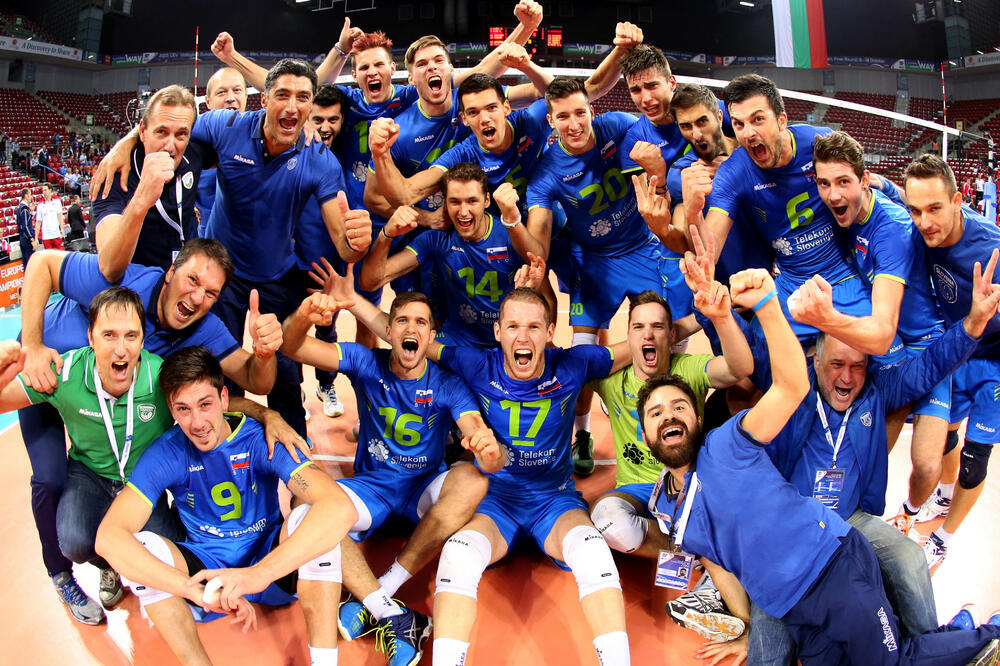 Odbojkaši Slovenije, Foto: Cev.lu