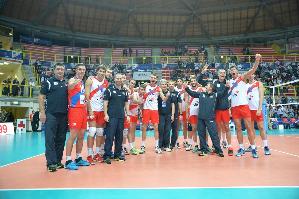 Odbojkaši Srbije, Foto: Cev.lu