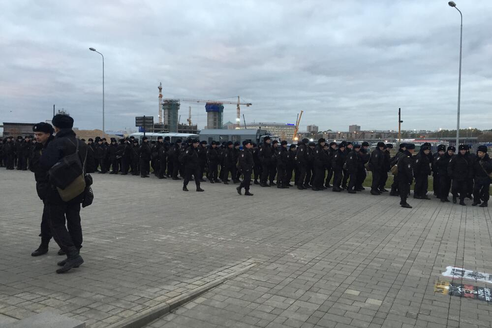 Moskovska policija, Rusija - Crna Gora, Foto: Danilo Mitrović