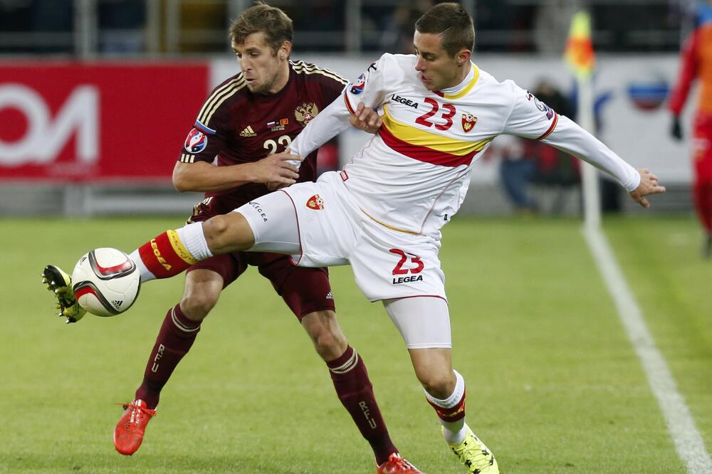 Adam Marušić, Rusija - Crna Gora, Foto: Reuters