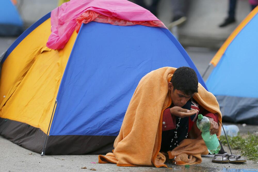 Izbjeglice, migranti, Slovenija , Bregane, Foto: Reuters