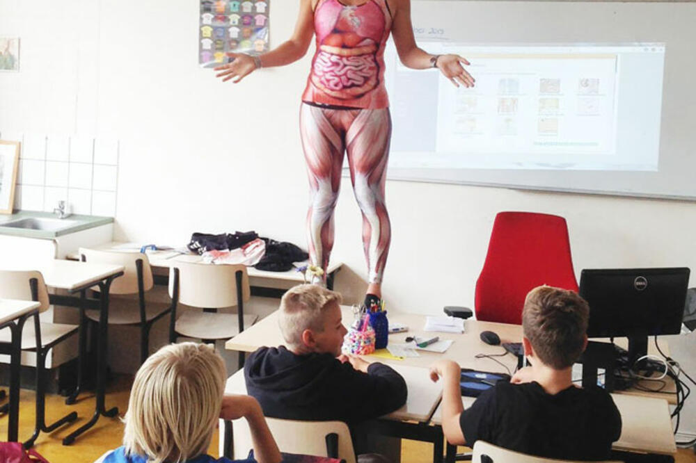 nastavnica, biologija, Foto: Boredpanda.com