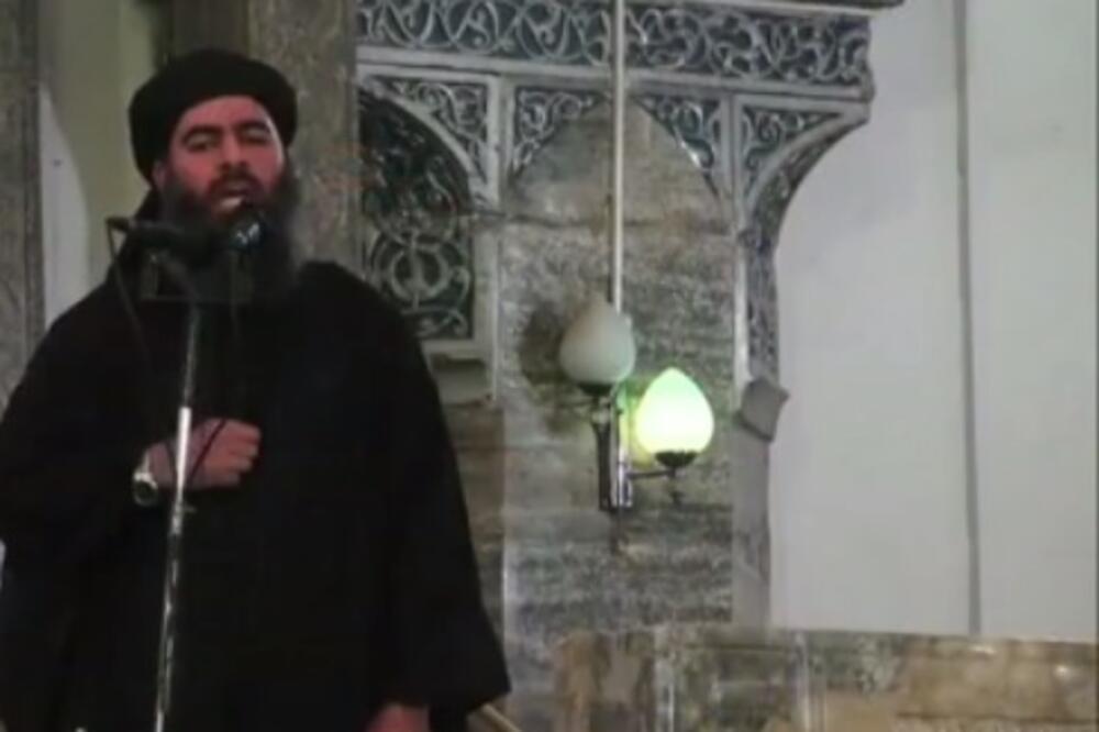 Abu Bakr El Bagdadi Islamska država, Foto: Printscreen