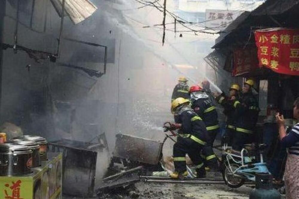 Kina eksplozija, Foto: Twitter.com