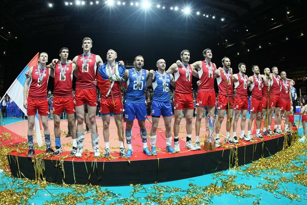 Odbojkaši Rusije 2013., Foto: Cev.lu