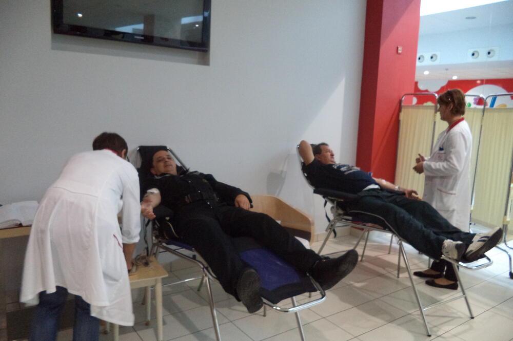davanje krvi Kotor, Foto: Zavod za transfuzuiju krvi Crne Gore