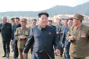 Priprema parade u Sjevernoj Koreji na satelitskim snimcima