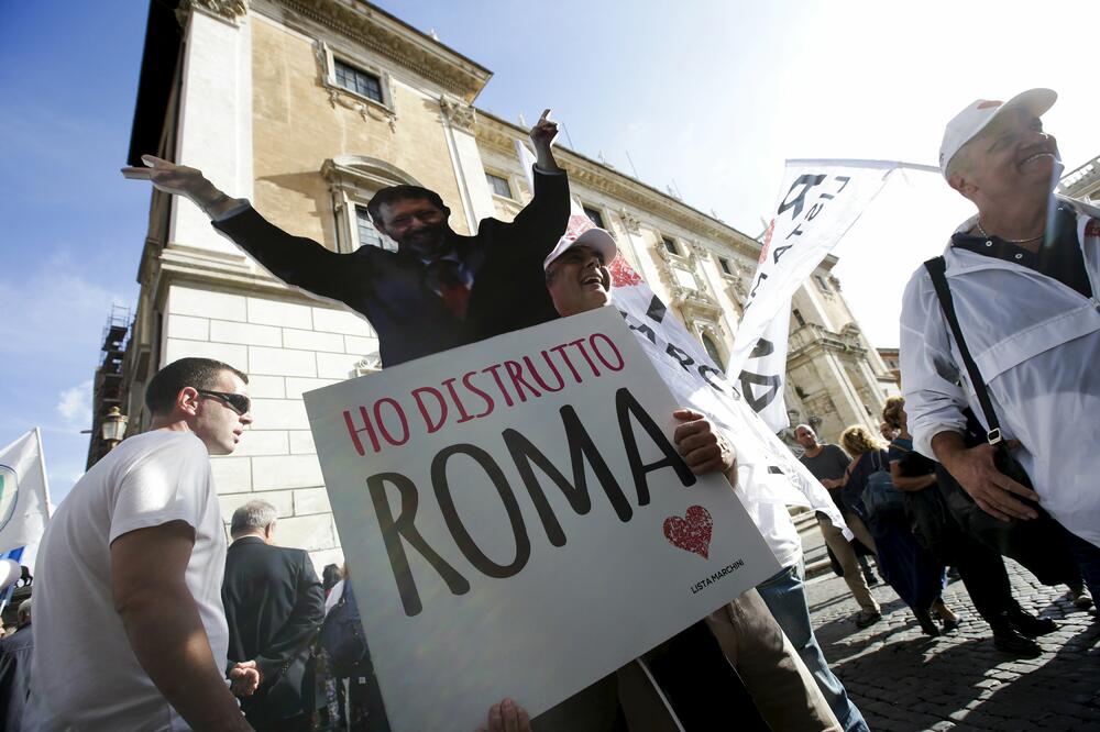 Rim protest, Foto: Reuters