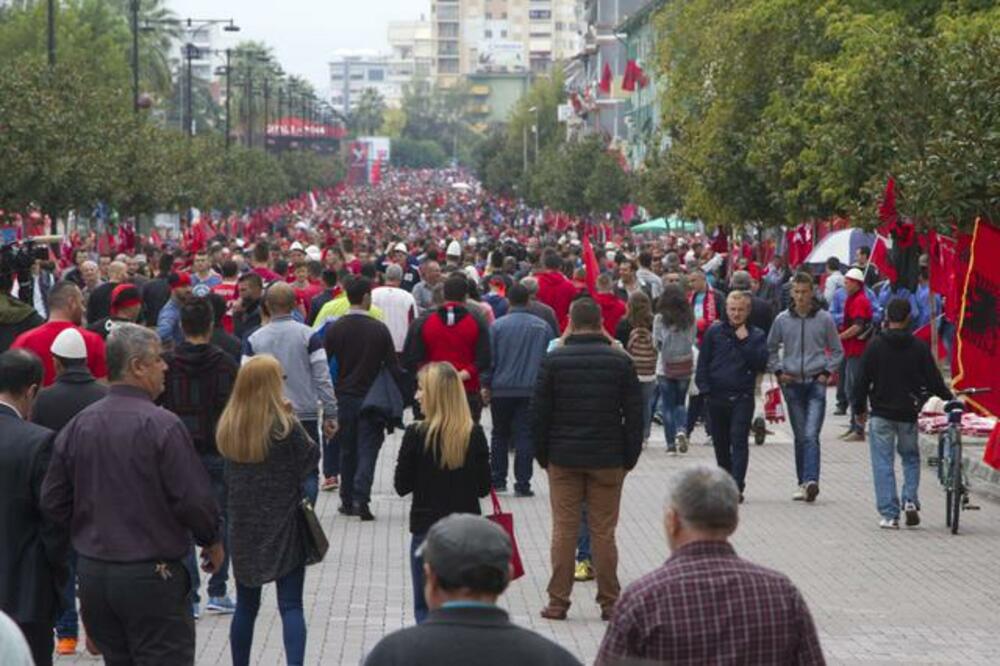 Albanija - Srbija, Foto: Beta-AP