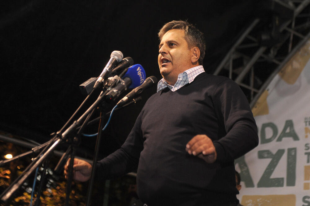 protesti DF, Foto: Savo Prelević