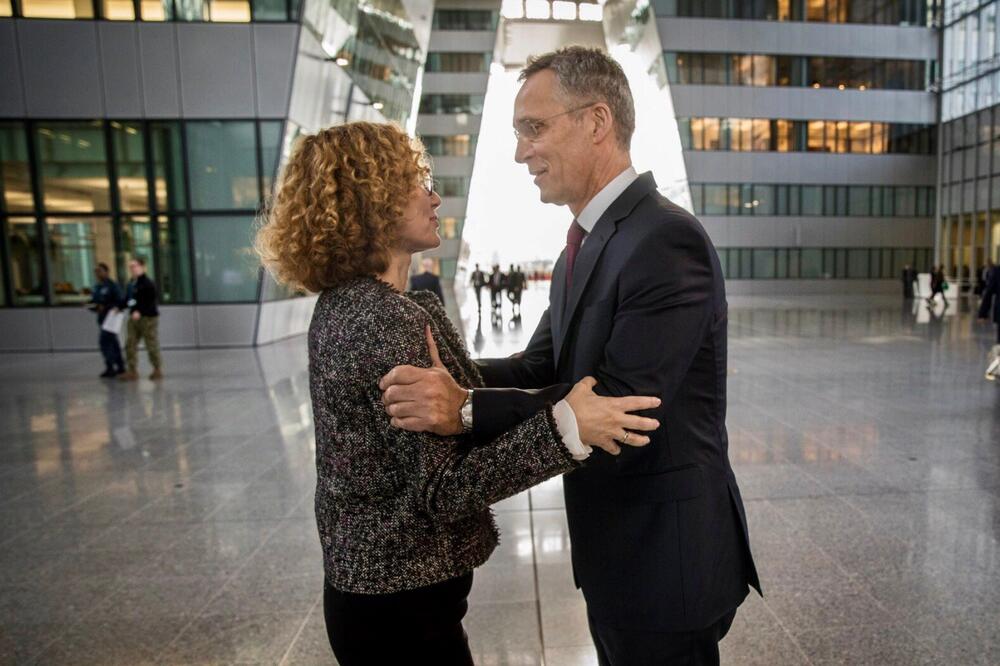 Šekerinska i Stoltenberg, Foto: Twitter.com/jensstoltenberg