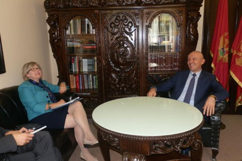 Margaret Uehara, Radoje Žugić, Foto: Ministarstvo finansija