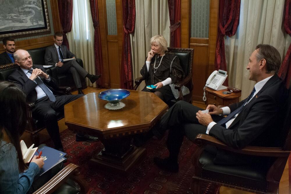 Ranko Krivokapić, Jorgen Ejbol, Foto: Skupština.me