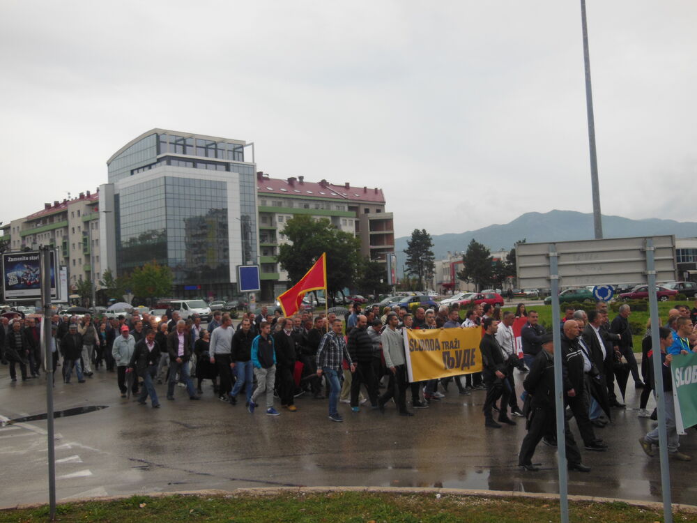 protesti DF, Nikšić