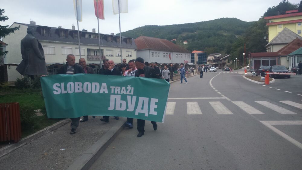 protest DF, Mojkovac