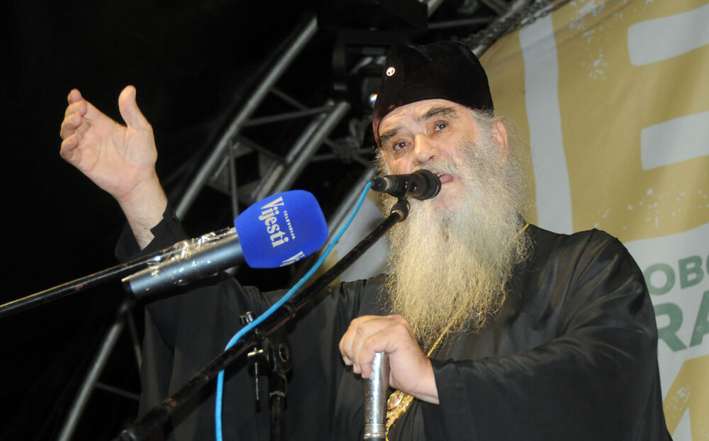 Amfilohije, Protest DF