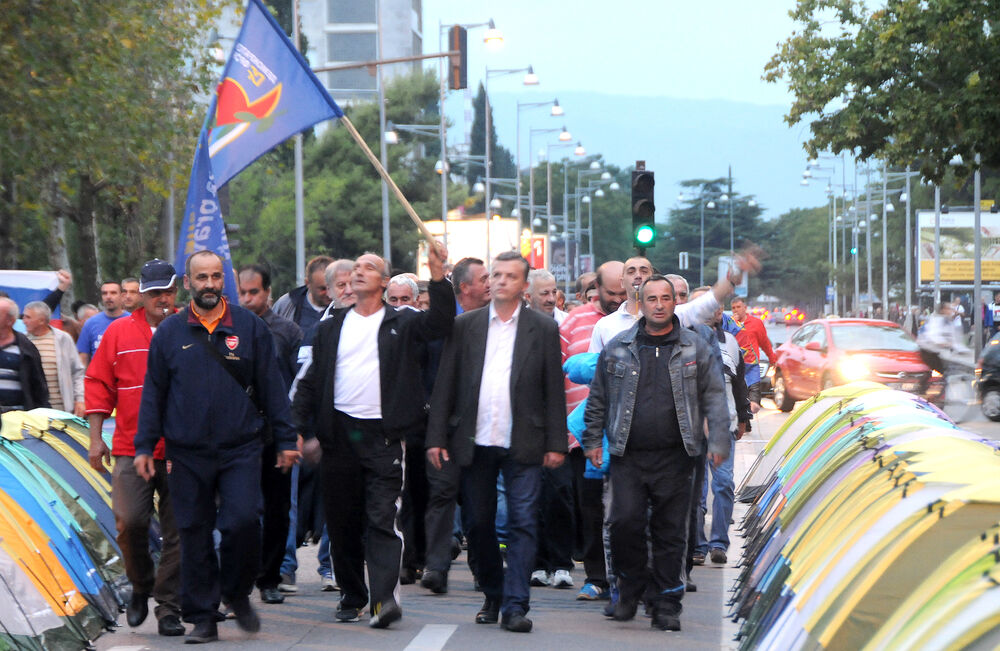 protest Demokratski front 3.10