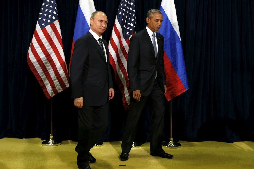 Barak Obama, Vladimir Putin, Foto: Reuters