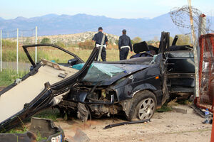 Podgorica: U saobraćajnoj nesreći teže povrijeđena jedna osoba