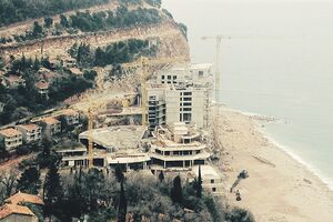 Gradilište hotela "As" i dalje prazno
