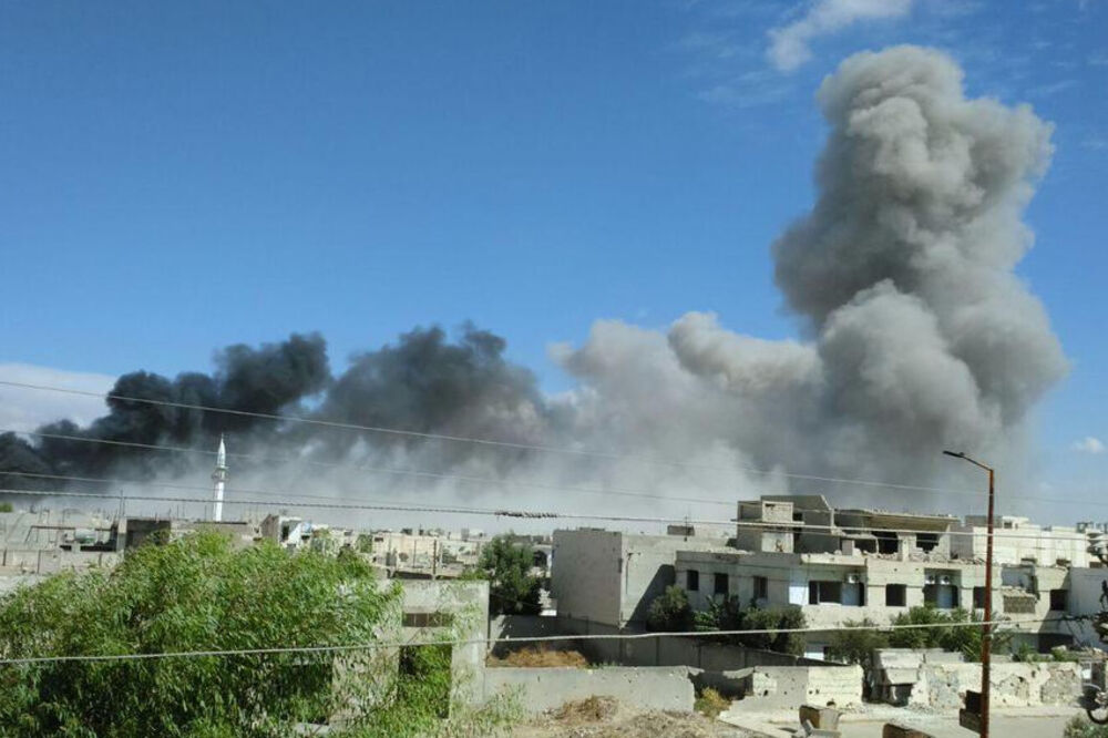 Sirija, Rusija napad, Foto: Twitter