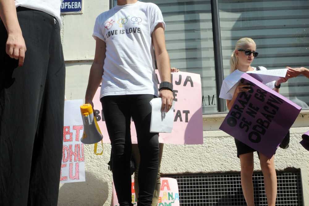LGBT, protest, Foto: Savo Prelević
