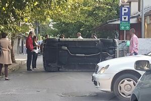 Udes u strogom centru Podgorice, dvije osobe lakše povrijeđene