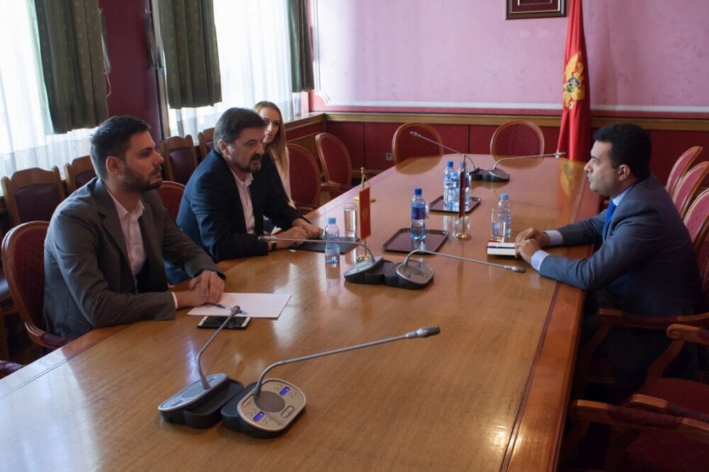 Miodrag Vuković, Sejran Mirzazadeh, Foto: Skupstina.me