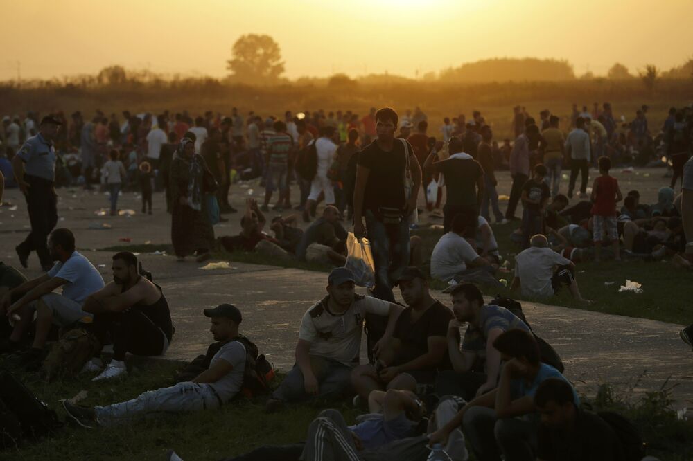 Izbjeglice, migranti, Hrvatska, Tovarnik, Foto: Reuters