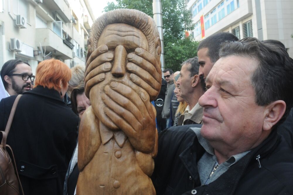 protest novinara, Foto: Vesko Belojević