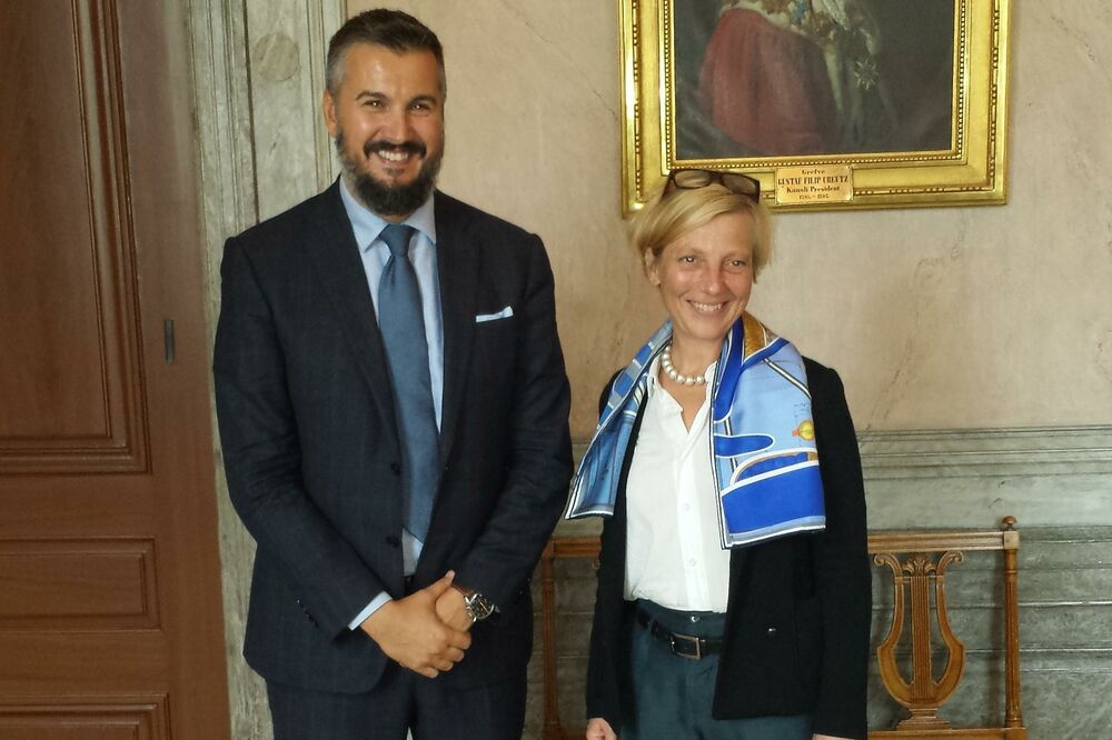 Ana Karin Enestrom, Aleksandar Andrija Pejović, Foto: MVPEI