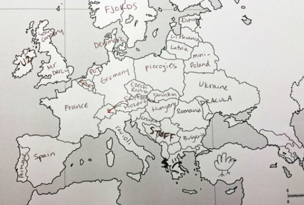 geografija, Amerikanci