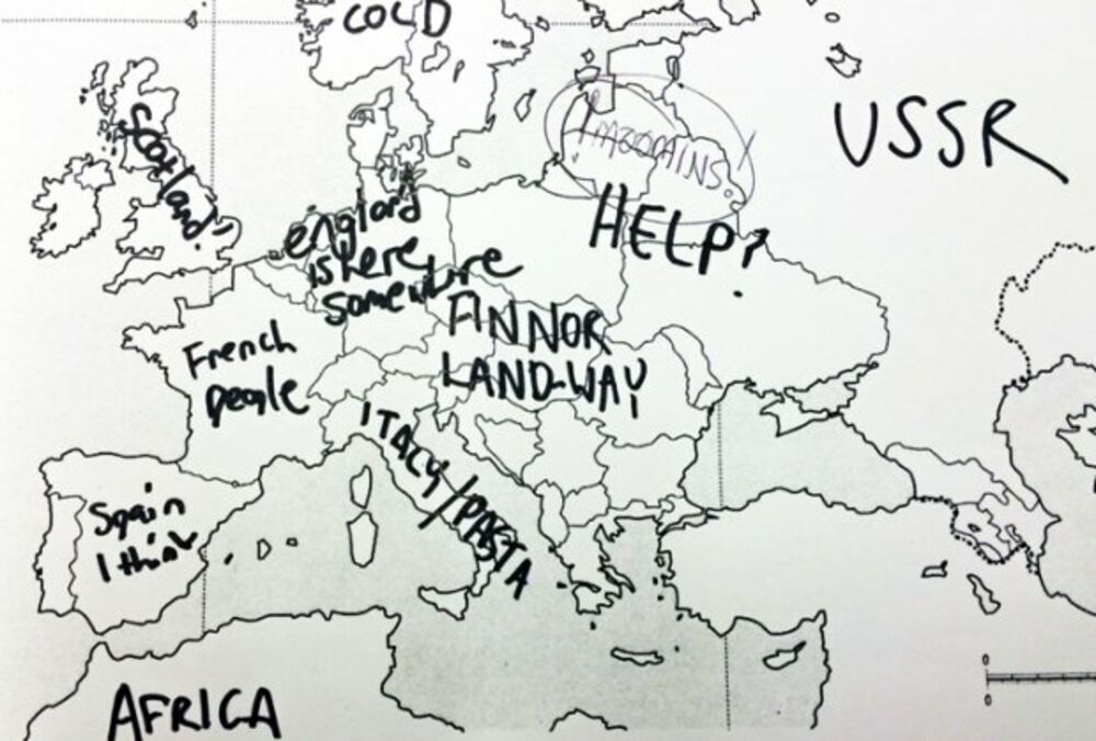 geografija, Amerikanci