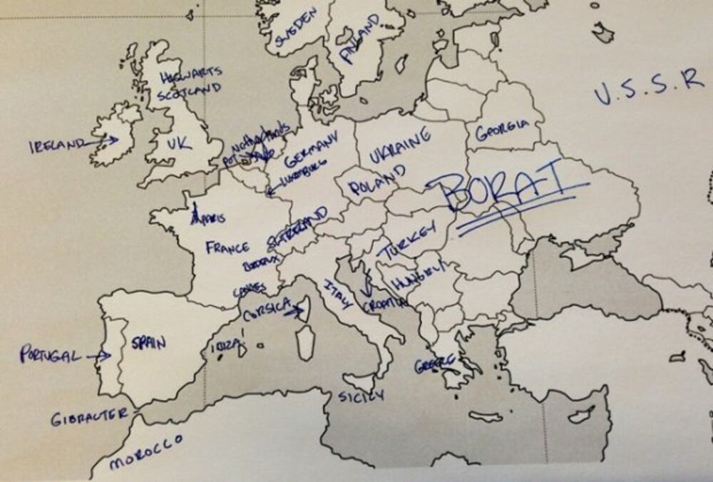 geografija, Amerikanci